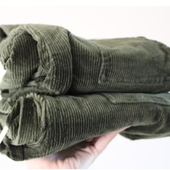 NWT Rylee and Cru Jeanette Forest Green Corduroy Overalls 12-14 Year - Picture 4 of 11